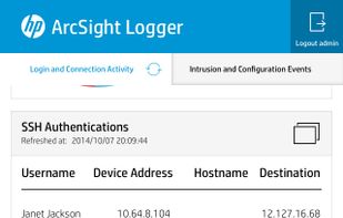ArcSight Enterprise Security Manager  screenshot 1