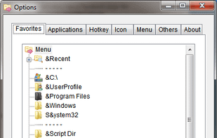 Folder Menu screenshot 1