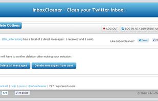 InboxCleaner Tool Homepage