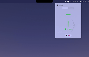 TuneBar screenshot 1