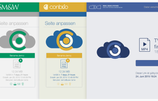 Blends perfectly into the Corporate Identity of your organization. Your customers are going to love it!