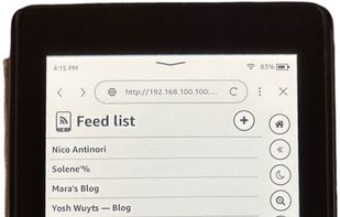Kindly RSS Reader screenshot 1