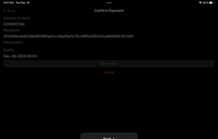 Plasma - Core Lightning Wallet screenshot 1