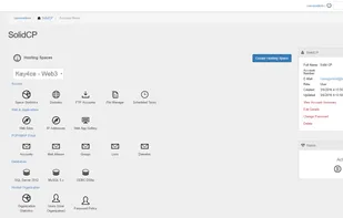 User home - Tablet width