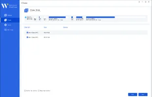 Step 2. Select source disk