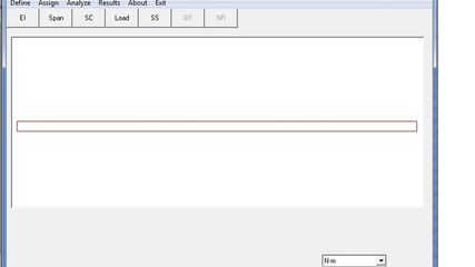 Beam Analysis Program screenshot 1