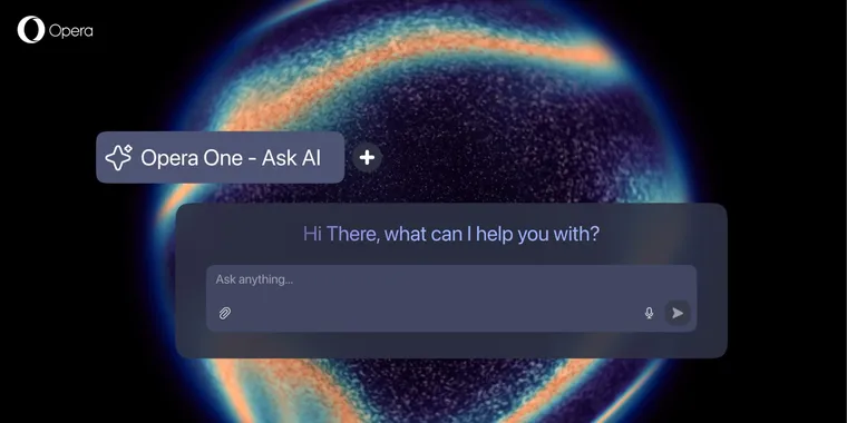 Opera One upgrades browser AI with Neon Chat Agent for better context image