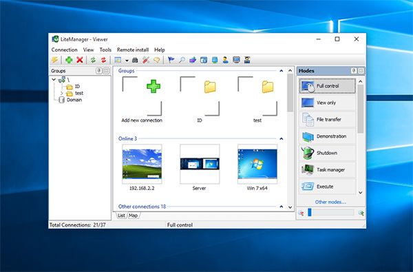 LiteManager: - fast and secure software for | AlternativeTo