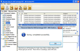 Recover Data for OST to PST Converter screenshot 1