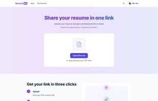 ResumeLink screenshot 1