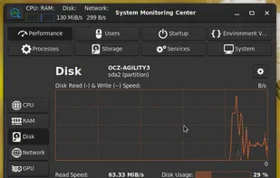 System Monitoring Center screenshot 2
