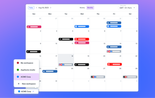 Content calendar