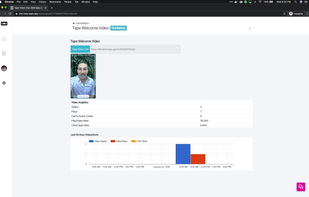 Dive into detailed analytics to see how people are interacting with your tape video stories