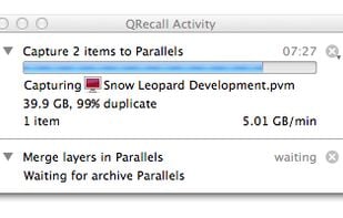 QRecall screenshot 1