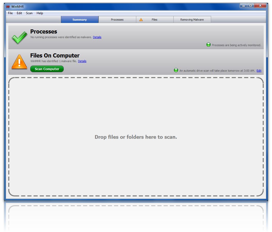 Files malware. Files malware