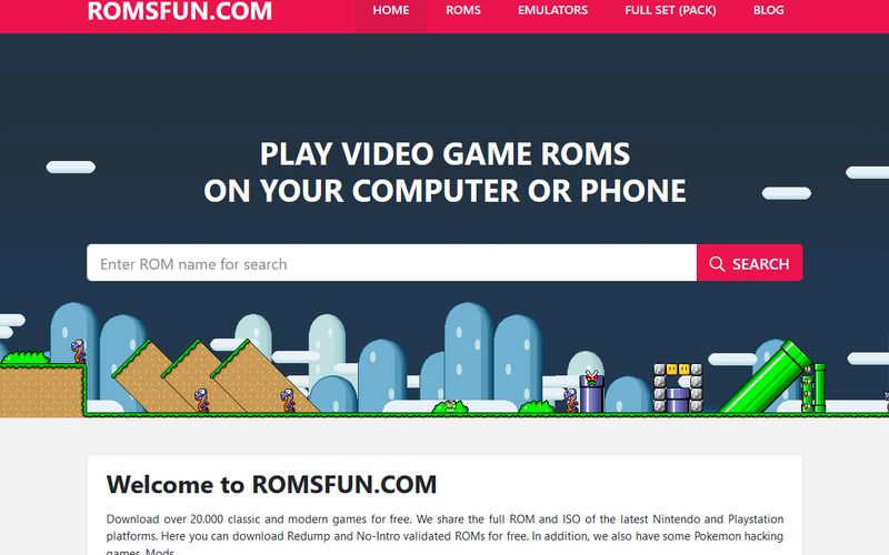 Is Romsfun.co safe to use? : r/Roms
