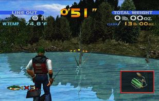 SEGA Bass Fishing screenshot 1