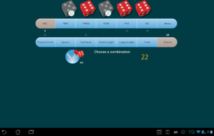 Yam's Yatzy screenshot 1