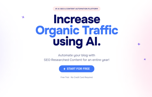 Increase your web traffic organically with Abun