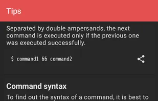 Linux Command Library screenshot 1