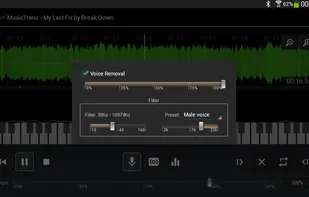 MusicTrans screenshot 1