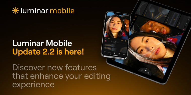 Luminar Mobile 2.2 launches with new features and improvements image