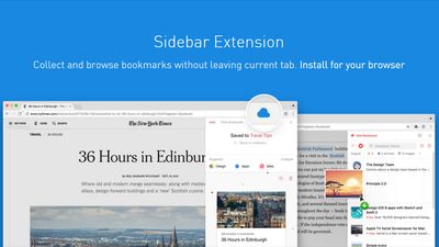 browser extension feature description (Snapshot from homepage)