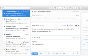 Nylas Mail screenshot 1