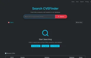 Search CVE database