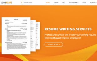 Top resume writing service screenshot 1