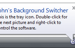The notification icon (pictured right) lets you open the settings, pause switching, view all downloaded photos (especially useful if you’re using one of the montage modes – just choose ‘Cached Picture Browser’), email or save backgrounds, check for updates and exit JBS