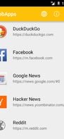 WebApps screenshot 2