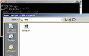 UIF2ISO screenshot 1