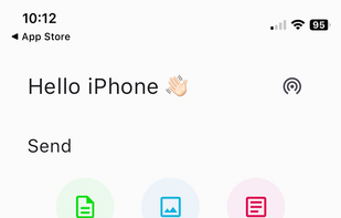 LANDrop screenshot 2