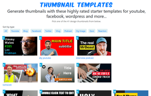 Thumbnail.AI screenshot 1