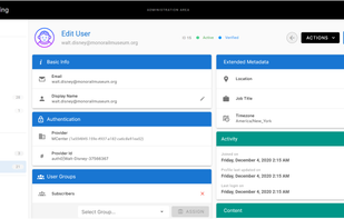Take full control over users and allow any level of viewing and editing that you desire for any page, or none at all. Create custom pages for specific users and groups.