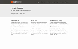 remoteStorage screenshot 1