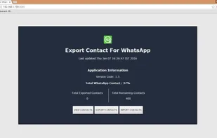 Export Whatsapp Contact screenshot 1