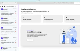 LucaMail screenshot 1