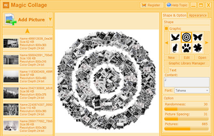 Magic Collage screenshot 1