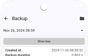 AppListBackup screenshot 3
