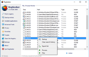 RegSeeker screenshot 2