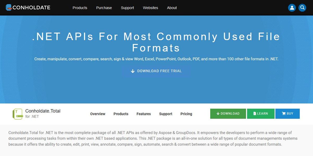 Conholdate.Total For .NET Alternatives: Top 10 Office Suites & Similar ...