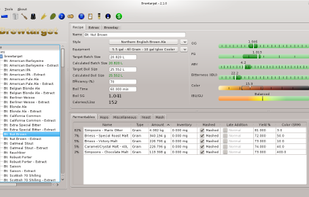Brewtarget screenshot 1