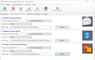 Batch Document Image Replacer screenshot 1