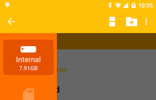 Archos File Manager screenshot 2