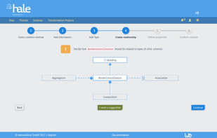 Create new data models or extend existing ones