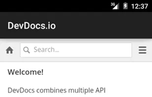 DevDocs screenshot 3