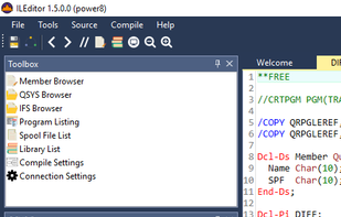 ILEditor screenshot 1