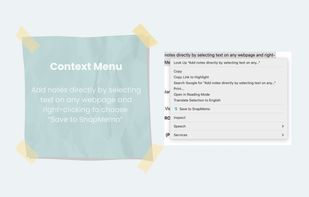 Context-Menu Add Note